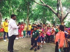 St. Mark’s Sr. Sec. Public School, Meera Bagh arranged for primary students to have an excursion to Agra for two days : Click to Enlarge