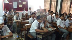 St. Mark’s Sr. Sec. Public School, Meera Bagh - Debate on Corruption : Click to Enlarge