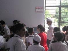 St. Mark's School, Meera Bagh - Mock Drill : Click to Enlarge