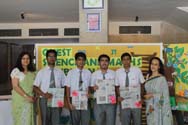 St. Mark's School, Meera Bagh - Quest 2014 : Winners of Science Quest - Prize Distribution Ceremony : Click to Enlarge