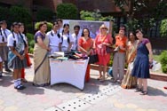St. Mark's School, Meera Bagh celebrates Indo-Slovenian Friendship : Click to Enlarge