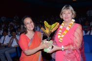 St. Mark's School, Meera Bagh celebrates Indo-Slovenian Friendship : Click to Enlarge