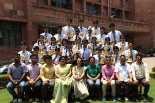 St. Mark's Meera Bagh - Sports Champs of Zonal Competitons : Click to Enlarge