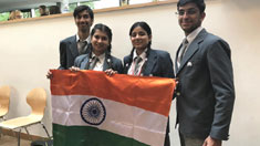 St. Mark's School, Meera Bagh - Medals and accolades for our team at International Conference for Young Scientists 2017 held at Stuttgart, Germany : Click to Enlarge