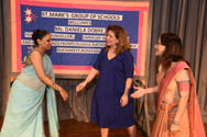 St. Mark's School, Meera Bagh - Ms. Daniela Dobre, Political Counsellor, Embassy of Romania, visits our school : Click to Enlarge