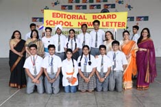 St. Mark's School, Meera Bagh - Newsletter Team : Click to Enlarge