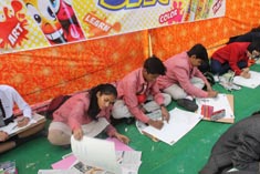 St. Mark's School, Meera Bagh - Inter School Art Competition : Click to Enlarge