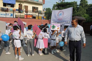St. Mark's School, Meera Bagh - International Peace Day : Click to Enlarge