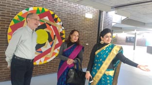 St. Mark's School, Meera Bagh - A fruitful exchange programme with Vordingborg Gymnasium, Denmark : Click to Enlarge