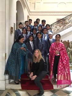 St. Mark's School, Meera Bagh - Rendezvous with the Indian Ambassador in France, H. E. Mr. Vinay Mohan Kwatra : Click to Enlarge
