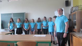 St. Mark's School, Meera Bagh - We attend the International Friendship Week at Ostrava, Czech Republic : Click to Enlarge