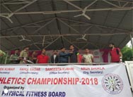 St. Mark's School, Meera Bagh - Kartik Kapoor and Aryan Gupta, XI-B, represent the school in the Delhi State Athletic Championship and brought laurels to school : Click to Enlarge