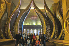 St. Mark's School, Meera Bagh - Delegation from Slovenia arrives : at Kingdom of Dreams : Click to Enlarge