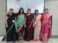 St. Mark's School, Meera Bagh - Our delegation at the 30th iEARN Conference in the United States of America : Click to Enlarge