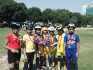 St. Mark's School, Meera Bagh - We excel in South Delhi Open championship Roll Ball and Hockey : Click to Enlarge
