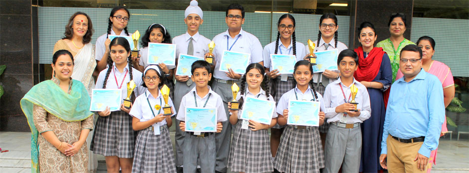 St. Mark's School, Meera Bagh - Students excel at Exuberance 2018 : Click to Enlarge