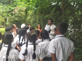 St. Mark's School, Meera Bagh - Bhoomi ka Campaign : a step towards organic farming : Click to Enlarge