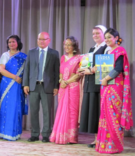 St. Mark's School, Meera Bagh - A day well spent with the Ambassador of India in Slovakia, H. E. Mr. Vanlalhuma : Click to Enlarge