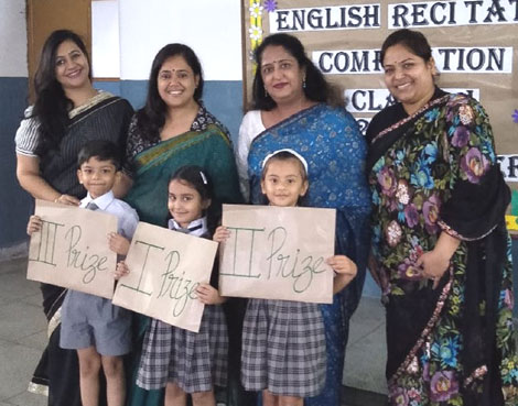 St. Mark's School, Meera Bagh - English Recitation for Class I : Click to Enlarge