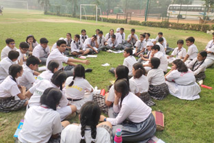 St. Mark's School, Meera Bagh - Intra School MUN organised : Click to Enlarge