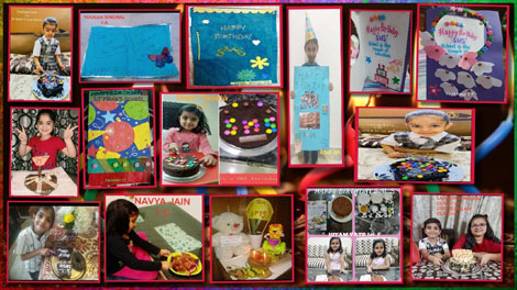 St. Mark's School, Meera Bagh - Happy times for us as we celebrate our 30th Foundation Day - Collage by Class I : Click to Enlarge