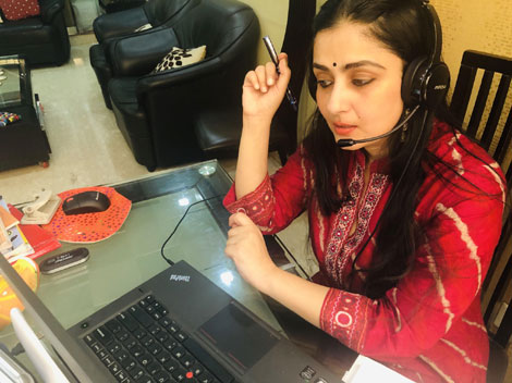St. Mark's School, Meera Bagh - Vice Principal (Academics) Mrs. Ritika Anand is one of the panelists at the Leaders of the Schools video conference organised by Speaker of the Year 2020 : Click to Enlarge
