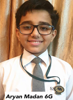 St. Mark's School, Meera Bagh - Amey Aggarwal and Aryan Madan of Grade 6 perform remarkably in an Inter School Competition Haywire 3.0 organised by Mount Carmel School, Dwarka : Click to Enlarge
