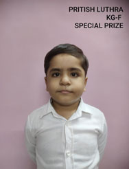 St. Mark's School, Meera Bagh - Intra Class English Competition for the little kids of KG : Click to Enlarge