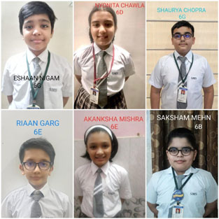 St. Mark's School, Meera Bagh - Our budding singers mesmerise everyone at the Solo Singing Competition : Click to Enlarge