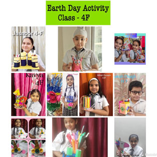 St. Mark's School, Meera Bagh - Our students celebrate Earth Day and Heritage Day with zeal and vigour : Click to Enlarge