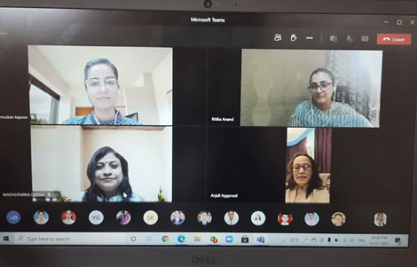 St. Mark's School, Meera Bagh - An informative webinar by our Principal, Ms. A. Aggarwal, on Parenting: a growth perspective and parenting during pandemic : Click to Enlarge