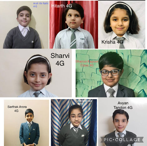 St. Mark's School, Meera Bagh - Talk Time Activity for students of Class 4 : Click to Enlarge