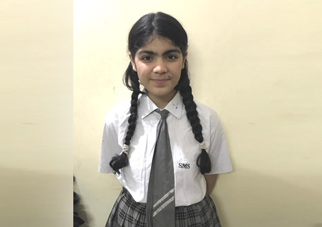 St. Mark's School, Meera Bagh - Kayna Leekha (10-C) secures the First Position at State level (Delhi) in the HEARTFULNESS ESSAY EVENT organised by Shri Ram Chandra Mission : Click to Enlarge