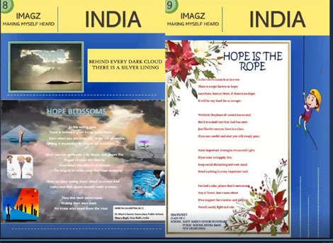 St. Mark's School, Meera Bagh - We release our collaborative magazine iMagz : Making Myself Heard : Click to Enlarge