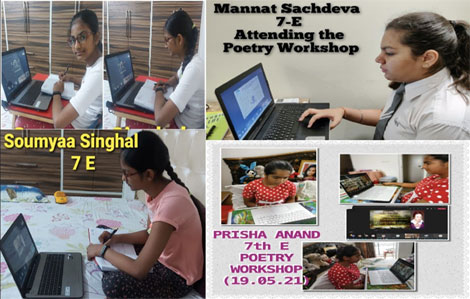 St. Mark's School, Meera Bagh - Poetry Appreciation Workshop conducted by our Principal, Ms. A. Aggarwal : Click to Enlarge