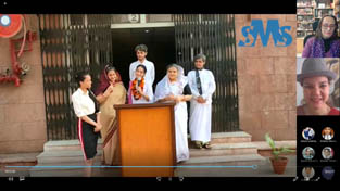 St. Mark's School, Meera Bagh - A musical video on Gender Equality in collaboration with writer, composer and singer Lourds Lane launched : Click to Enlarge