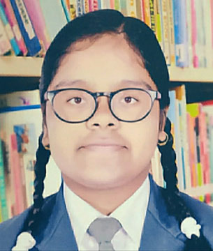 St. Mark's School, Meera Bagh - Bhumi Sinha of Class 11 wins the Second Prize in 'Envision' a pan India competition : Click to Enlarge