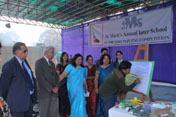 SMS, Janakpuri - XII Annual Inter School On The Spot Painting Competition : Click to Enlarge