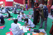 SMS, Janakpuri - XII Annual Inter School On The Spot Painting Competition : Click to Enlarge