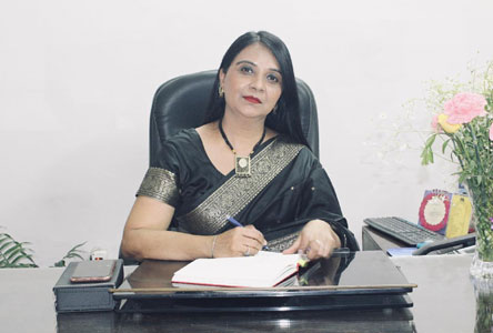 Principal - Ms. Inderpreet Kaur Ahluwalia (St. Mark's Sr. Sec. Public School, Janak Puri, Delhi)