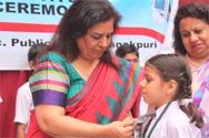 St. Mark's School, Janakpuri - Investiture Ceremony of Primary Wing - 2015-16 : Click to Enlarge