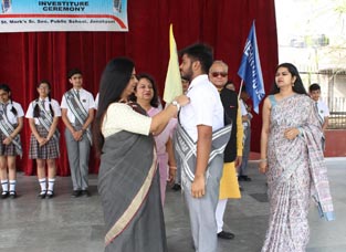 St. Mark's School, Janakpuri - Investiture Ceremony 2019 : Click to Enlarge
