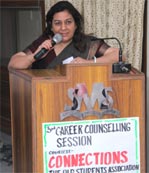 SMS, Janakpuri - Alumni - Career Counselling 2012 - Principal, Ms. Rama Sethi : Click to Enlarge