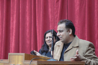 Mr. Paamil Bhutani – Treasurer – CONNECTIONS, giving his introduction to the Ex-students of various batches on the occasion of the First General Body Meet held on 7 February 2010 in the school premises, has put in lot of hard work to make this day possible.