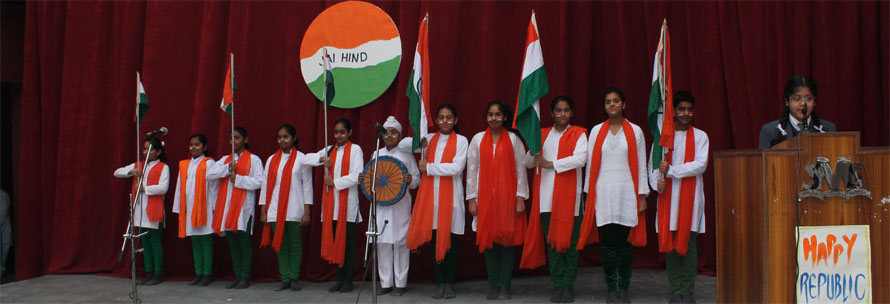 SMS Janakpuri - Republic Day Celebration : Click to Enlarge