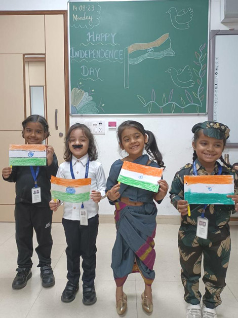 St. Marks Sr. Sec. Public School, Janakpuri - Independence Day Celebration : Click to Enlarge