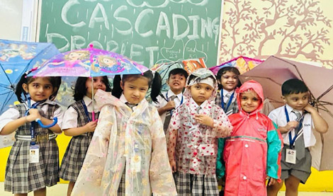 St. Marks Sr. Sec. Public School, Janakpuri - Monsoon Week Celebration for Nursery : Click to Enlarge