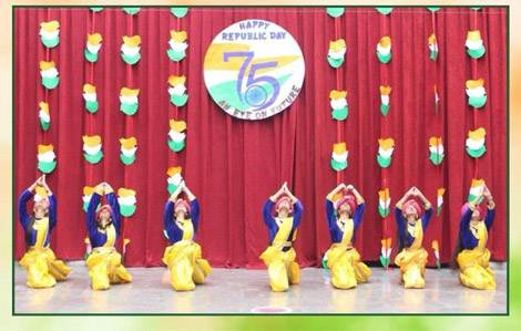 St. Mark's School, Janakpuri - 75th Republic Day was celebrated with great enthusiasm : Click to Enlarge