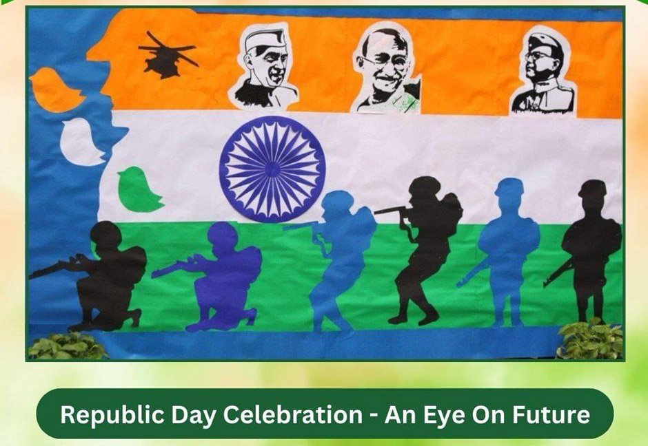 St.Marks Sr Sec Public School Janak Puri - 75th Republic Day was celebrated with great enthusiasm : Click to Enlarge