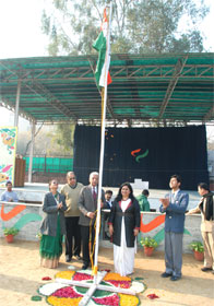 SMS, Janakpuri : Republic Day Celebrations - Click to Enlarge